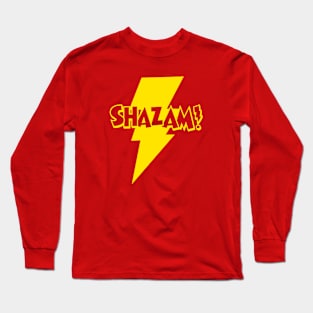 SHAZAM - 1 Color Gold Long Sleeve T-Shirt